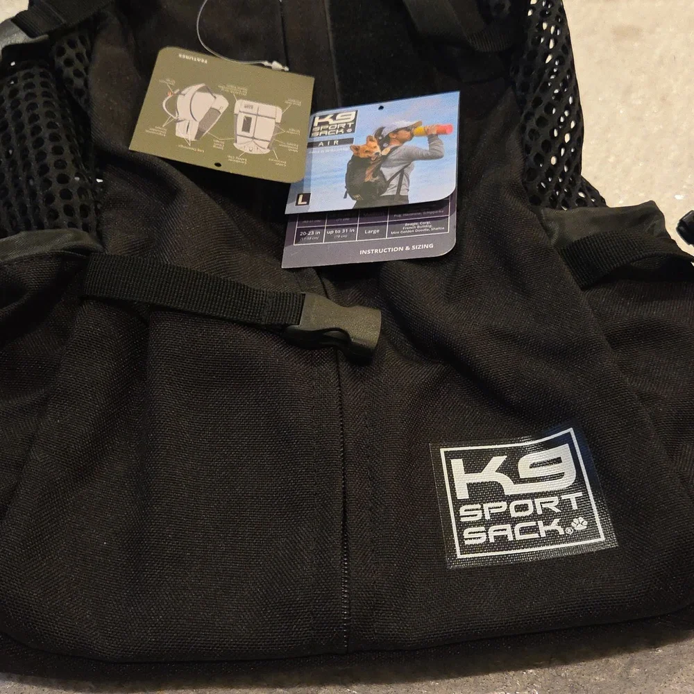 K9 Sport Sack Black Backpack